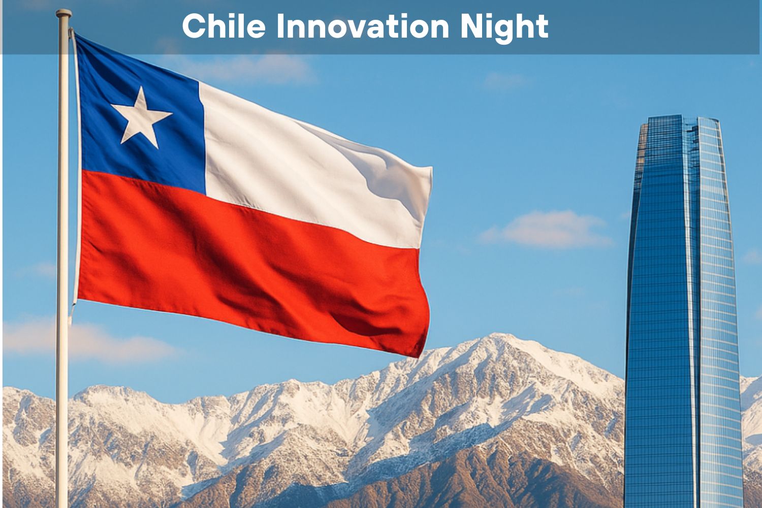 Chile Innovation Night 2025 flyer